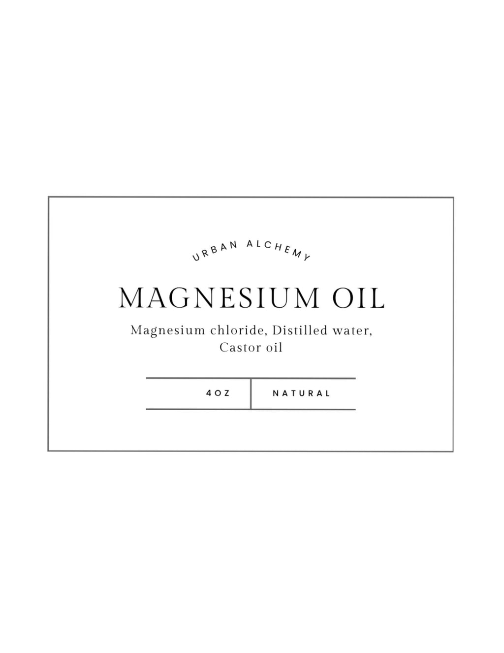 Magnesium Oil